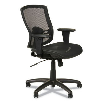 Alera® Alera Etros Series Suspension Mesh Mid-back Synchro Tilt Chair, Supports Up To 275 Lb, 15.74" To 19.68" Seat Height, Black freeshipping - TVN Wholesale